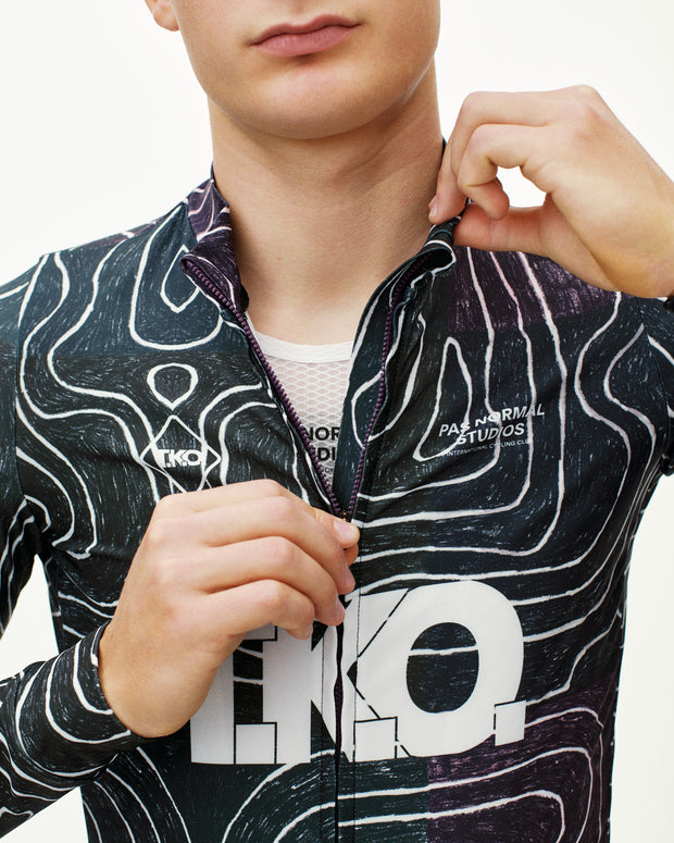 PNS T.K.O. Mechanism Men's Long Sleeve Jersey T.K.O. Black Multi