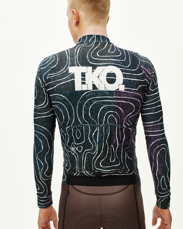 PNS T.K.O. Mechanism Men's Long Sleeve Jersey T.K.O. Black Multi