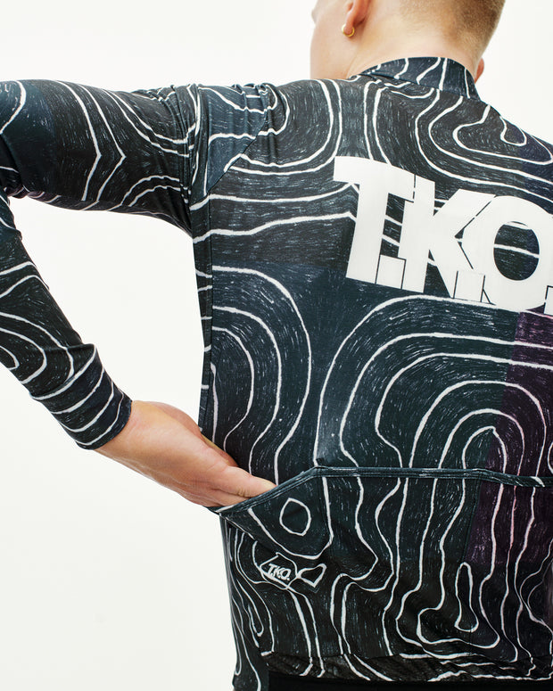 PNS T.K.O. Mechanism Men's Long Sleeve Jersey T.K.O. Black Multi