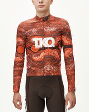PNS T.K.O. Mechanism Men's Thermal Woven Long Sleeve Jersey T.K.O. Red