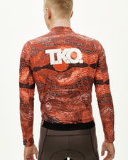 PNS T.K.O. Mechanism Men's Thermal Woven Long Sleeve Jersey T.K.O. Red