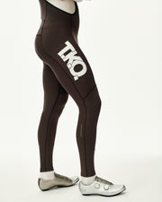 PNS T.K.O. Essential Men's Thermal Long Bibs Dark Purple