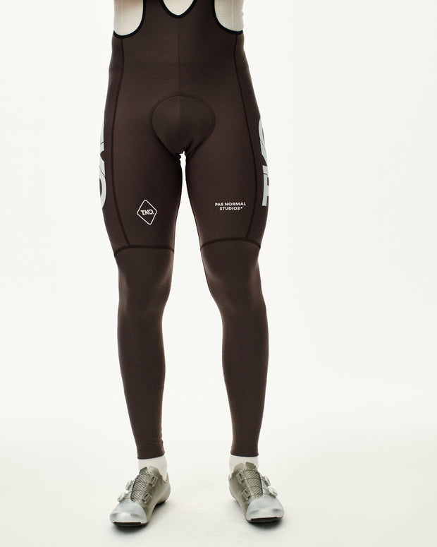 PNS T.K.O. Essential Men's Thermal Long Bibs Dark Purple