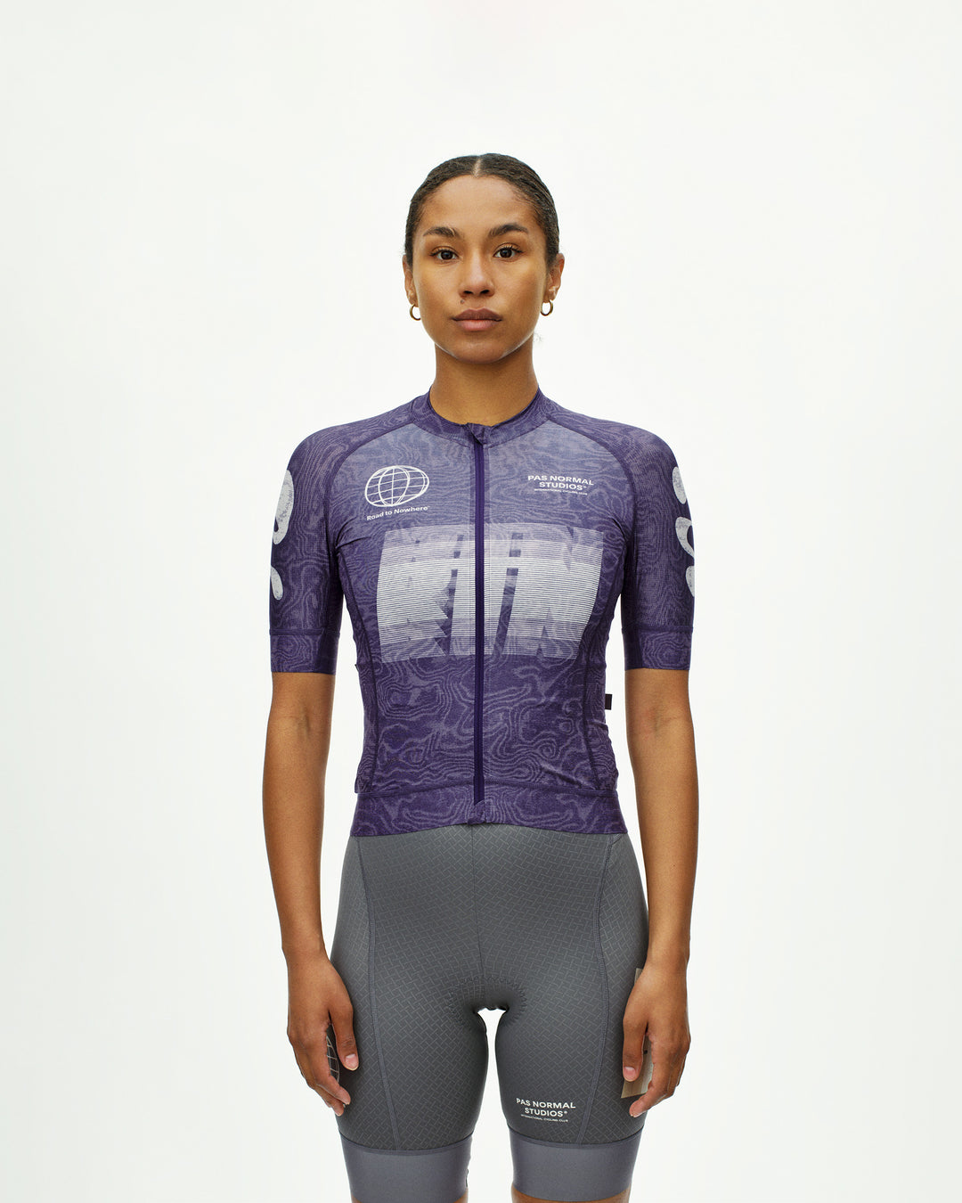 PNS Mechanism Logo Women's Jersey AOP RTN Dark Purple | Maats.cc