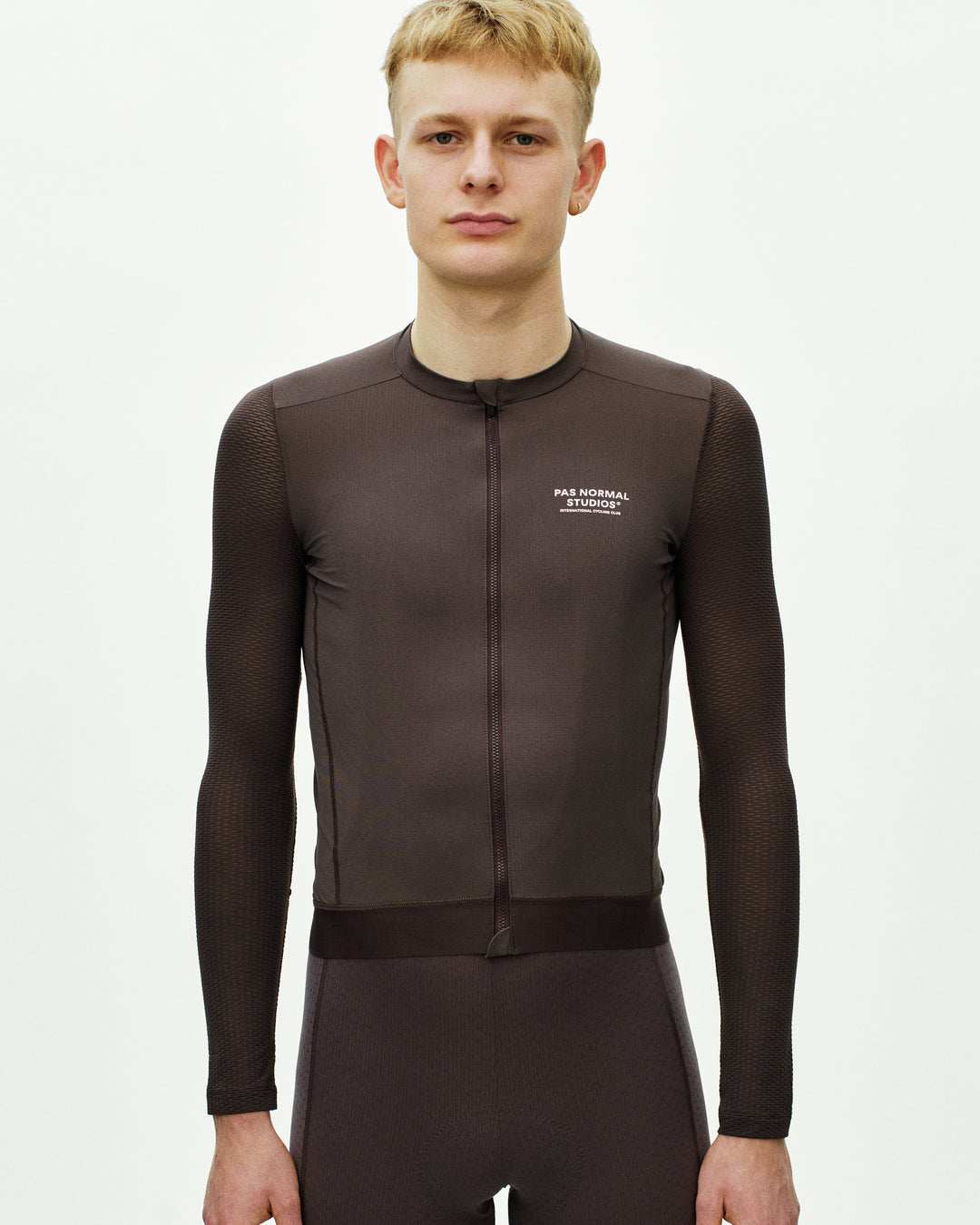 PNS Essential Light Men's Long Sleeve Jersey Dark Purple | Maats