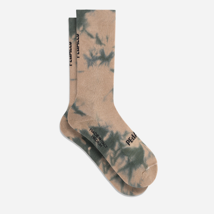 PEdALED Element Tie Dye Socks Beige - Maats Cycling Culture