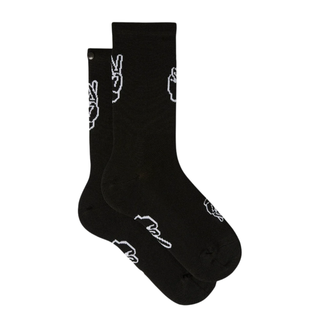Fingerscrossed Rolling Harmony Socks Black