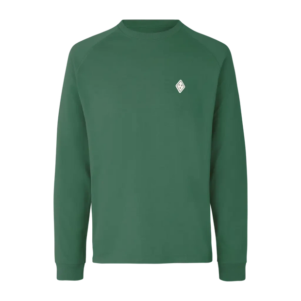 PNS Off-Race Patch Longsleeve T-Shirt Pine Green - Maats Cycling Culture