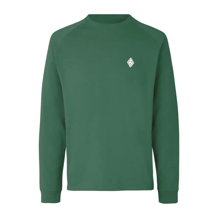 PNS Off-Race Patch Longsleeve T-Shirt Pine Green - Maats Cycling Culture