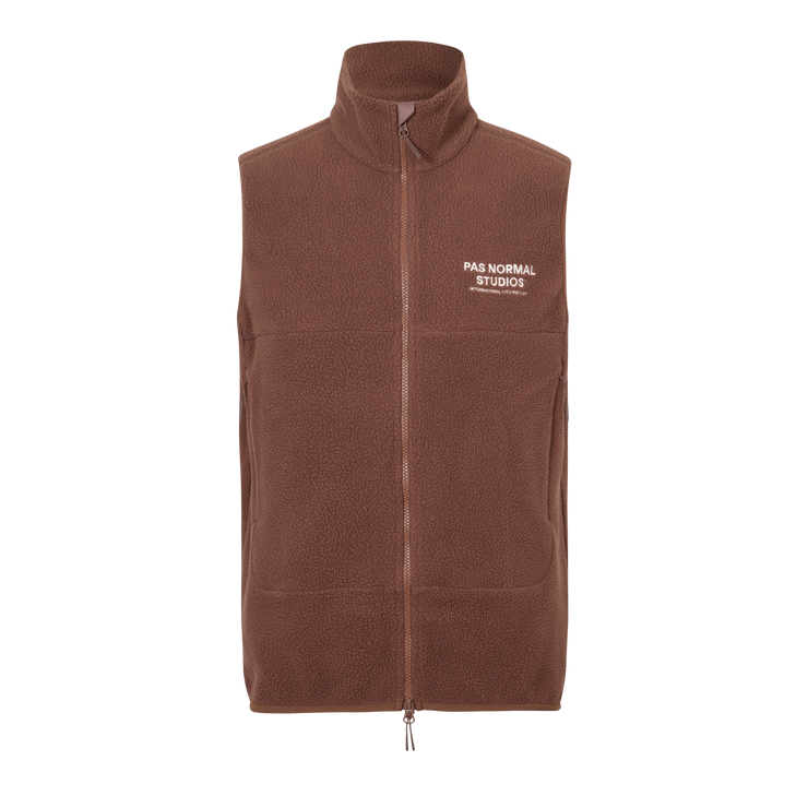 PNS Off-Race Fleece Vest Bronze