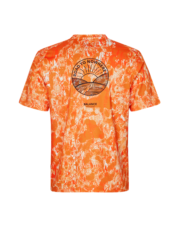 PNS Balance Men's T-shirt Orange AOP