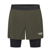 PNS Balance Men's 2-in-1 Shorts Dark Olive