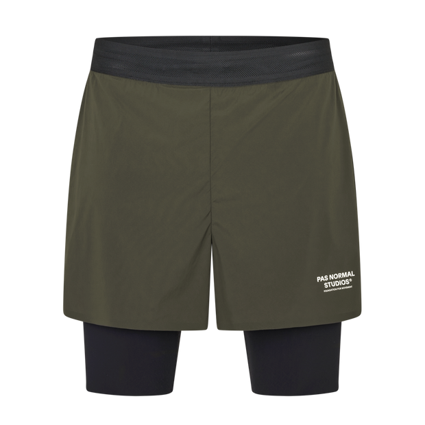 PNS Balance Men's 2-in-1 Shorts Dark Olive