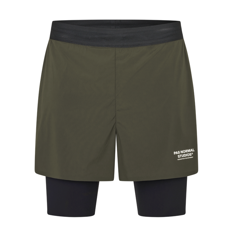 PNS Balance Men's 2-in-1 Shorts Dark Olive