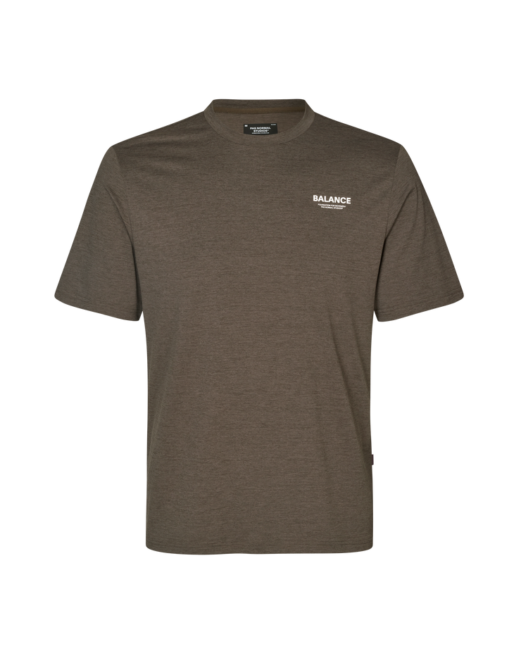 PNS Balance Men's T-shirt Dusty Brown - Maats Cycling Culture