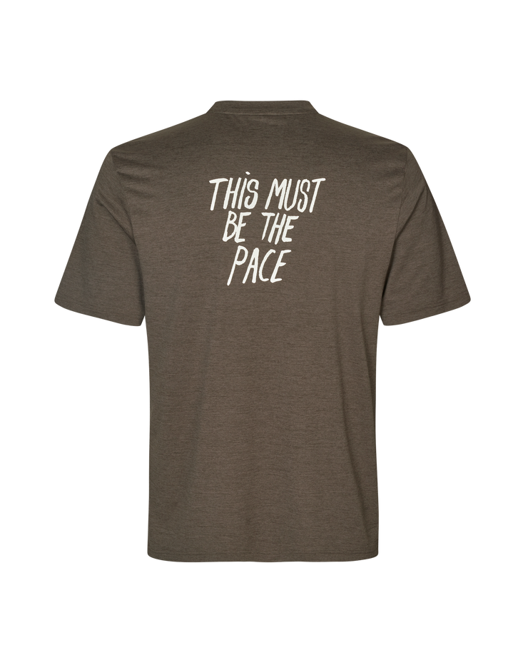 PNS Balance Men's T-shirt Dusty Brown - Maats Cycling Culture