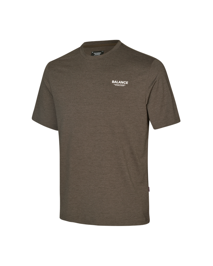 PNS Balance Men's T-shirt Dusty Brown - Maats Cycling Culture