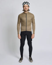 Albion Men's Thermal Wind Jersey Dark Sand