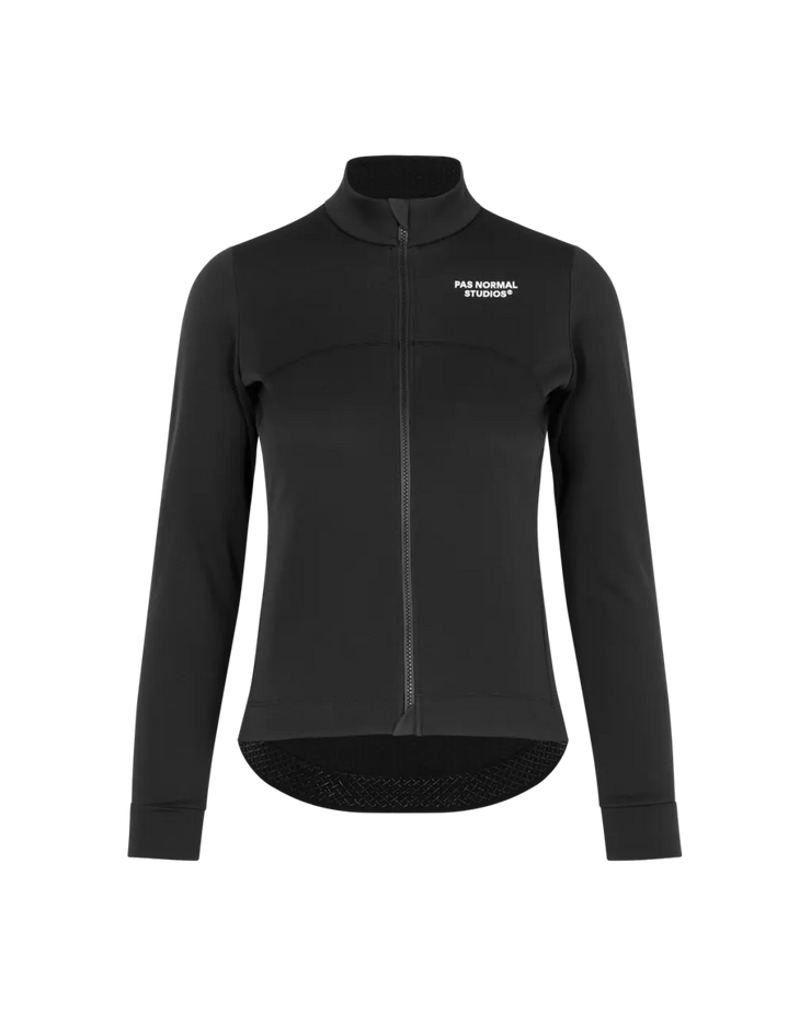 PNS Essential Women's Thermal Longsleeve Jersey Black - Maats Cycling Culture