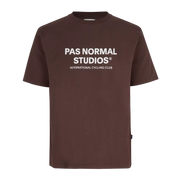 PNS Off-Race Logo T-shirt Deep Brown