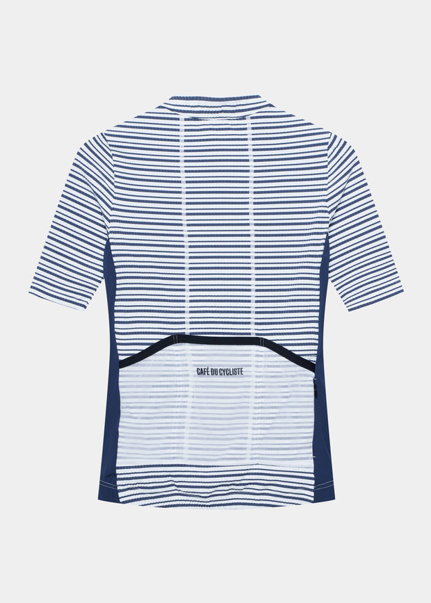 Café du Cycliste Romy Women's Jersey Navy/White