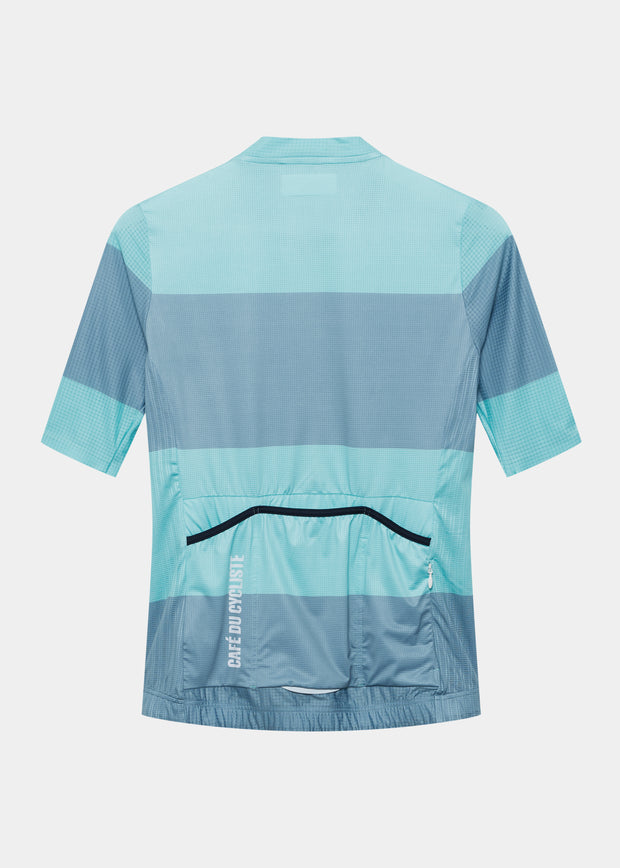 Café du Cycliste Angeline Men's Jersey Riviera Blue/Deep Water