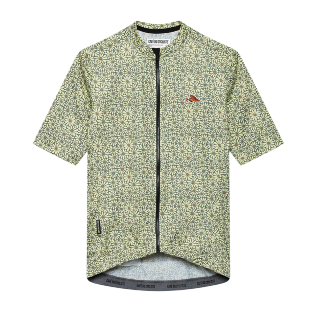 Café du Cycliste Fleurette Women's Jersey Daisy/Naples Yellow