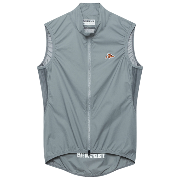 Café du Cycliste Edith Mens Gilet Mountain Fog