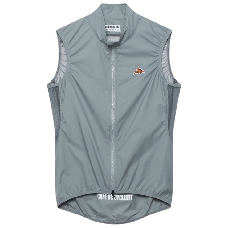 Café du Cycliste Edith Mens Gilet Mountain Fog