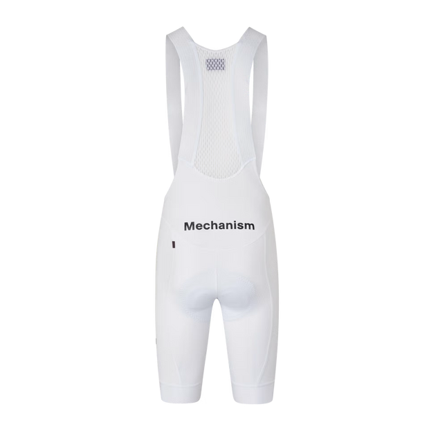 PNS Mechanism Men's Bib Shorts White