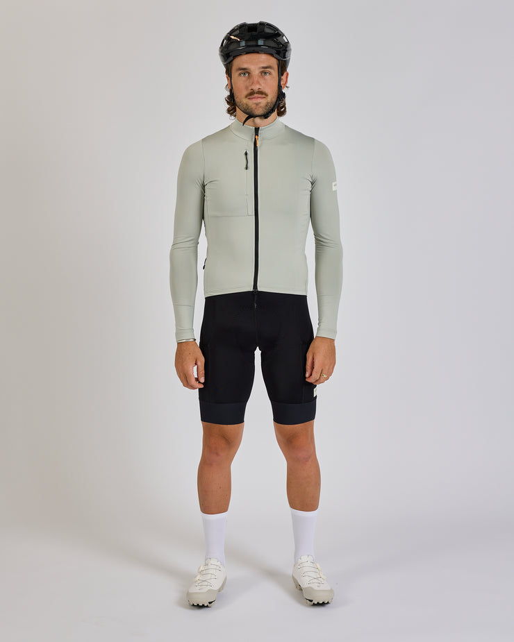 Albion Traverse Men's Long Sleeve Jersey Mist Grey