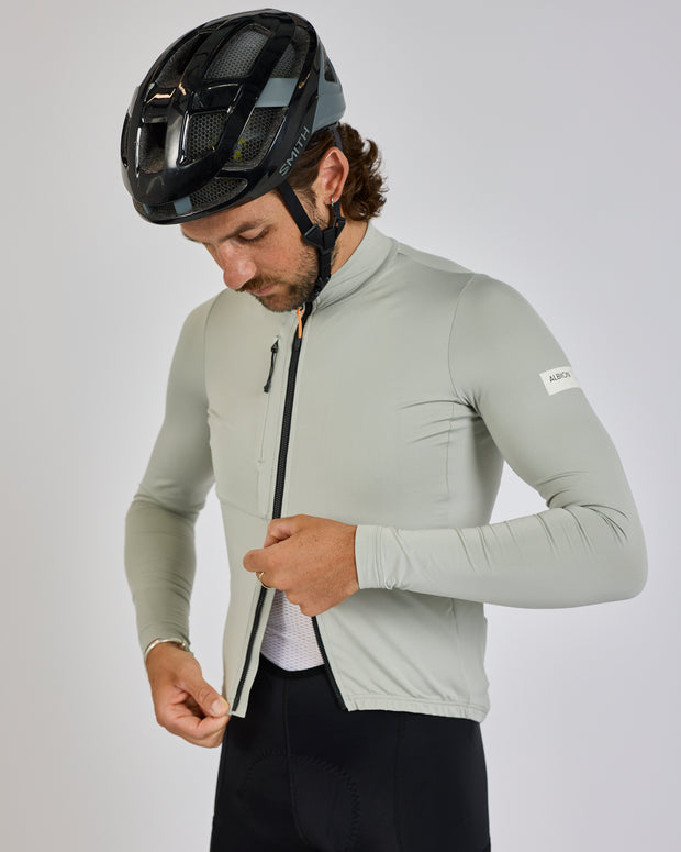 Albion Traverse Men's Long Sleeve Jersey Mist Grey