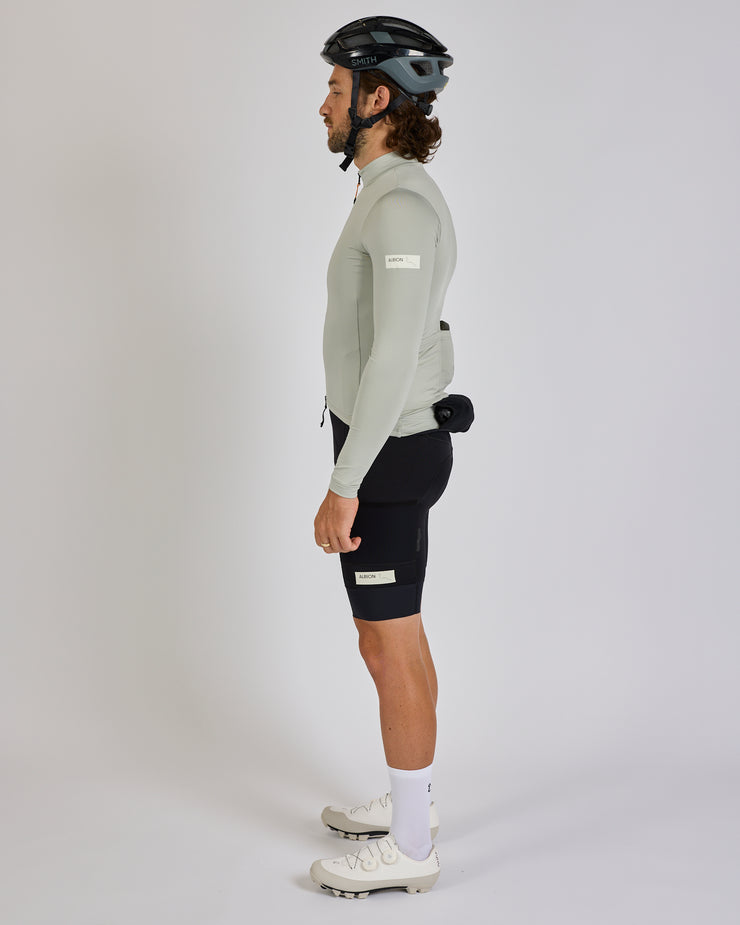Albion Traverse Men's Long Sleeve Jersey Mist Grey