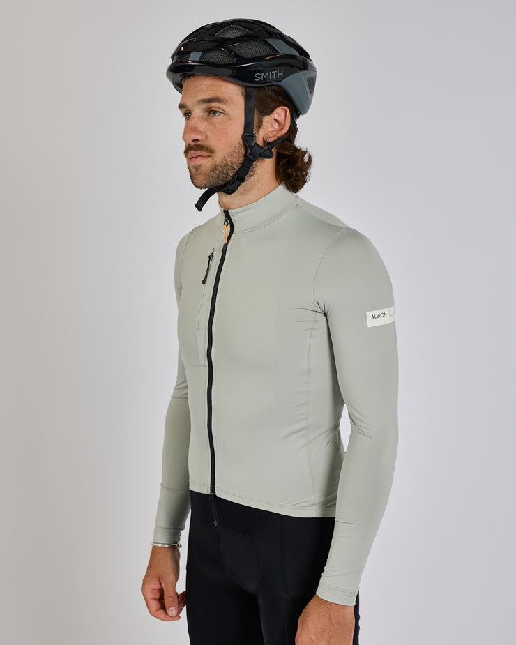 Albion Traverse Men's Long Sleeve Jersey Mist Grey