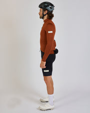 Albion Traverse Men's Long Sleeve Jersey Burnt Ochre