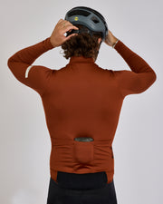 Albion Traverse Men's Long Sleeve Jersey Burnt Ochre