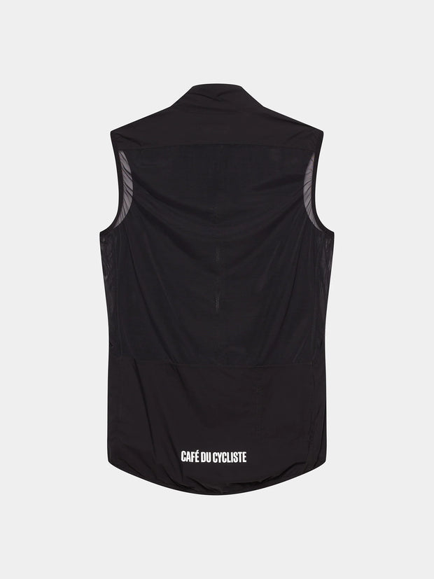 Café du Cycliste Edith Mens Gilet Black