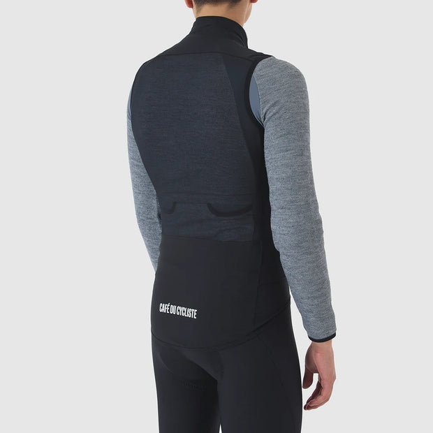 Café du Cycliste Edith Mens Gilet Black
