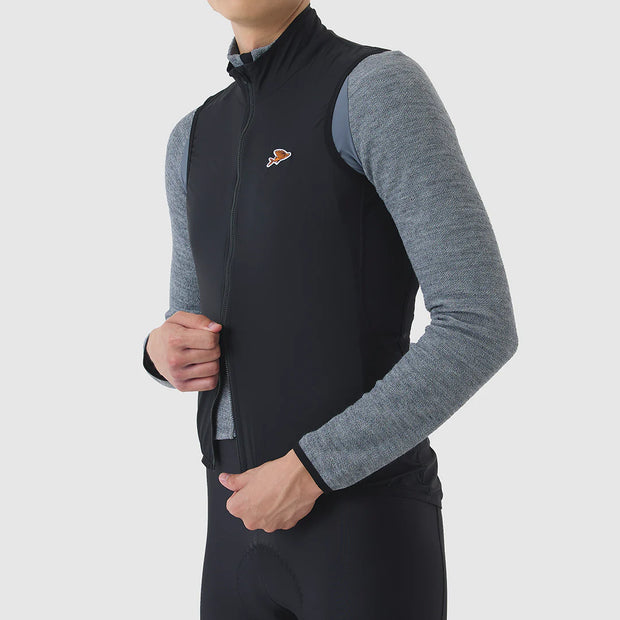 Café du Cycliste Edith Mens Gilet Black