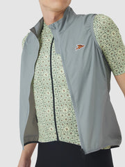 Café du Cycliste Edith Mens Gilet Mountain Fog