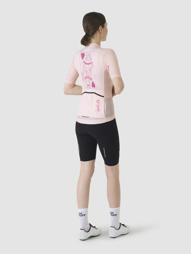 Café du Cycliste Angeline Women's Jersey Card Sharp/Rosa