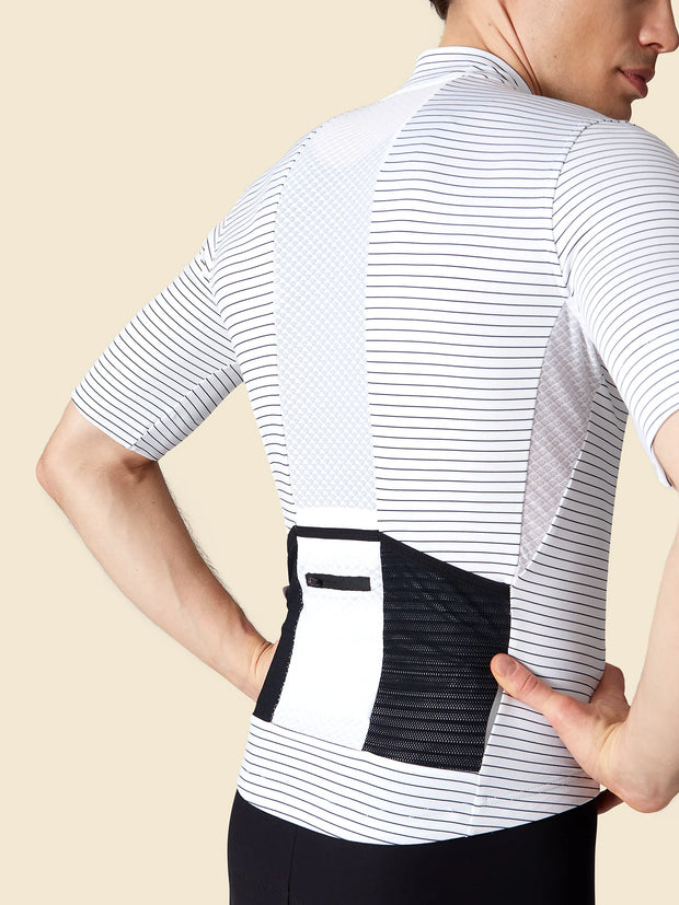 Café du Cycliste Francine Men's Jersey White