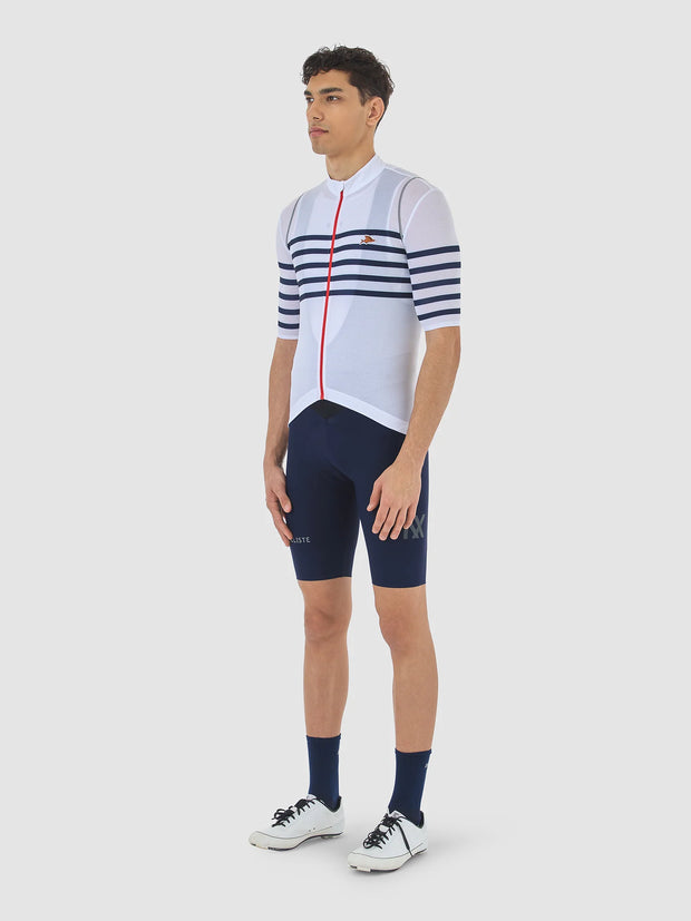Café du Cycliste Mona Men's Jersey White Classic