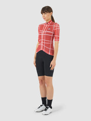 Café du Cycliste Mona Women's Jersey Cinder Red