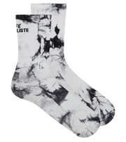 Café du Cycliste Tie Dye Socks Black