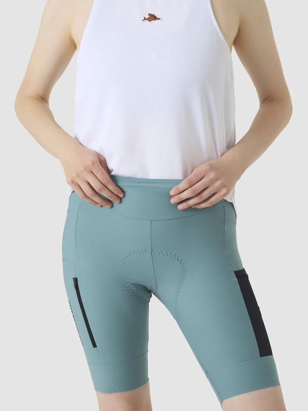Café du Cycliste Elsa Women's Cargo Shorts Deep Water