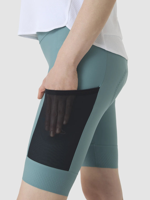 Café du Cycliste Elsa Women's Cargo Shorts Deep Water