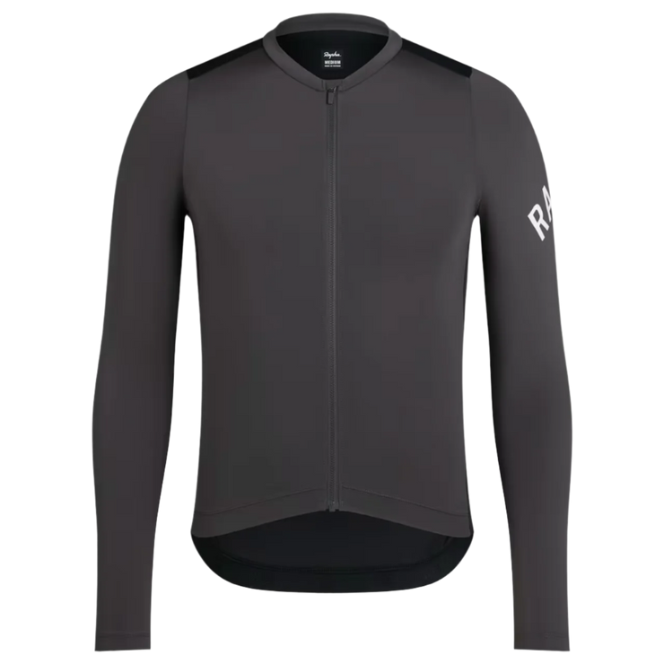 Rapha Pro Team Men's Longsleeve Lightweight Jersey Dark Grey/Black