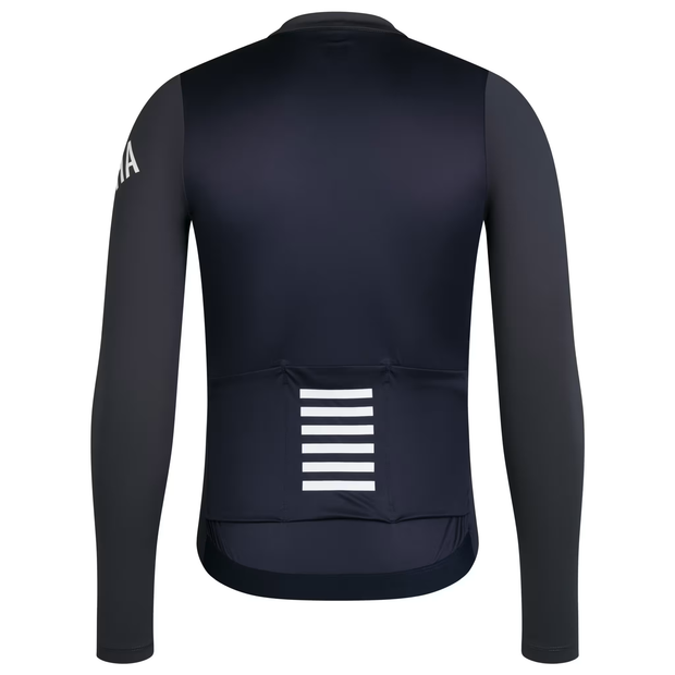Rapha Pro Team Men's Longsleeve Lightweight Jersey Navy/Grey