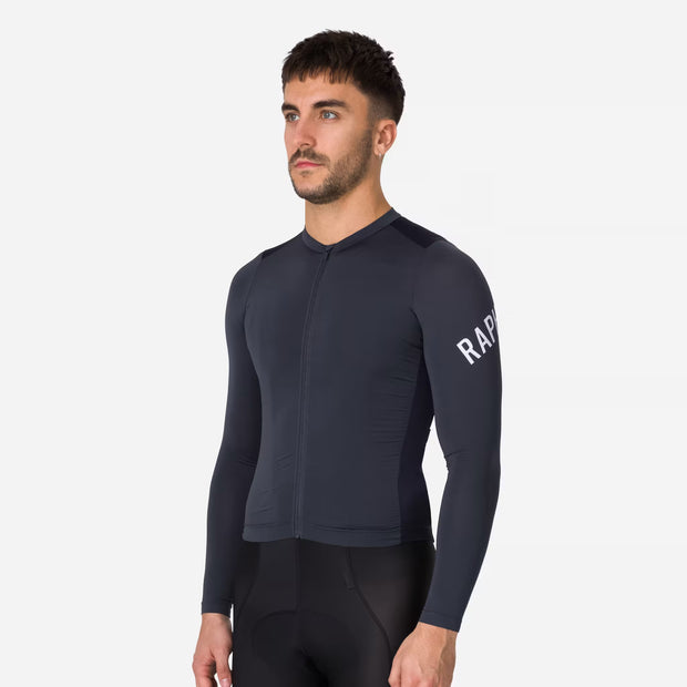 Rapha Pro Team Men's Longsleeve Lightweight Jersey Navy/Grey
